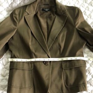 Talbots blazer olive in color. NWOT.